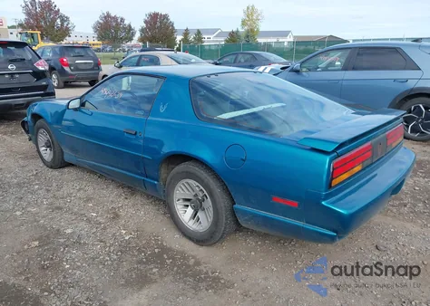 1992 Pontiac Firebird Formula из США, поврежденный, VIN 1G2FS23E7NL226294